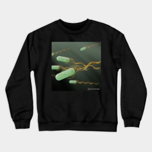 Bacteria Swimming Crewneck Sweatshirt